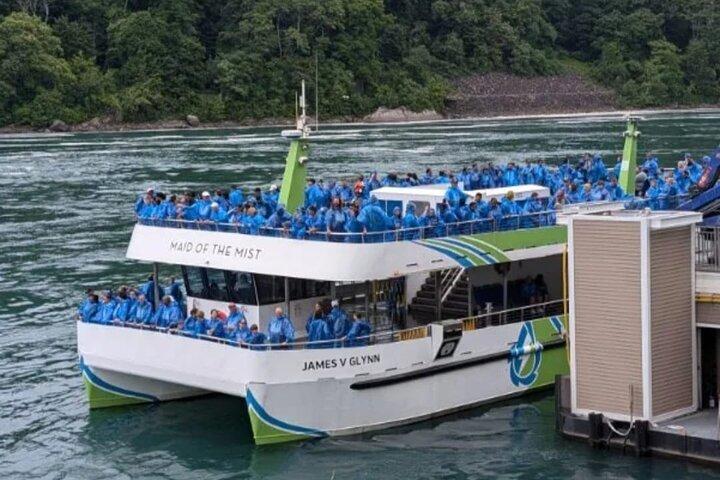 Niagara im Überblick mit Boot & vielem mehr (USA Seite)