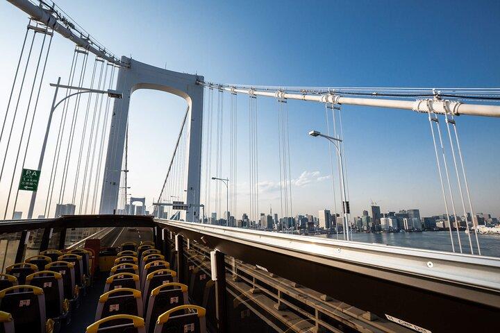 Tokyo Open Top Bus Sightseeing Tour Tokyo Bay and Ginza