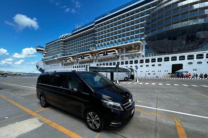 Tour desde el puerto de cruceros de Messina a Taormina, Castelmola y Savoca