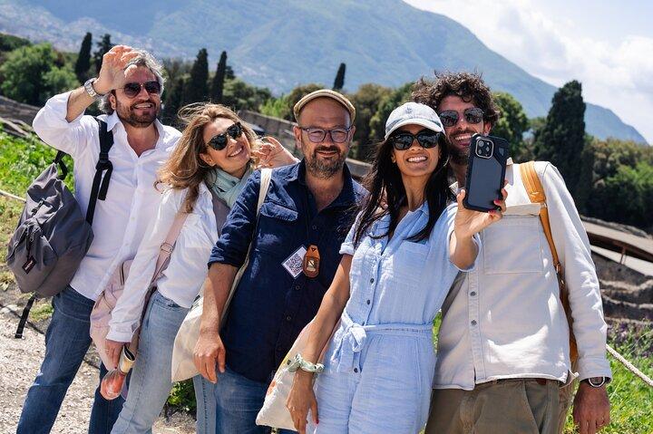 Rome à Pompéi et Naples : Excursion d'une journée en train à grande vitesse avec déjeuner
