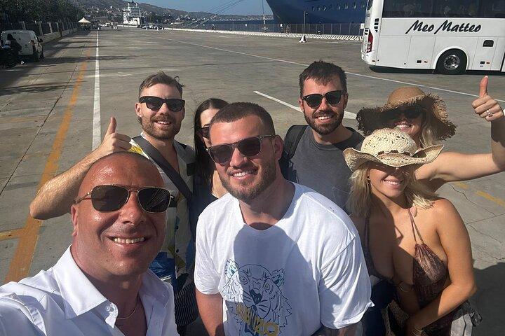 Tour desde el puerto de cruceros de Messina a Taormina, Castelmola y Savoca