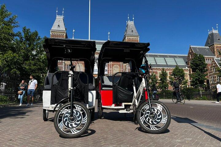 Amsterdam Rikshaw Private Tour with Guide