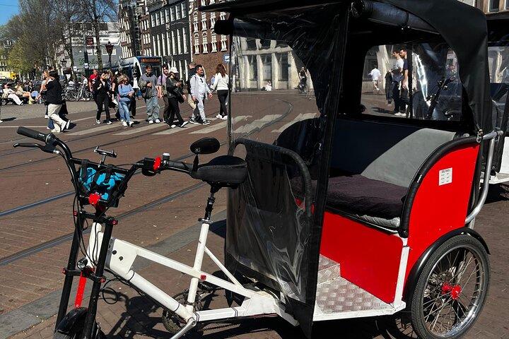 Amsterdam Rikshaw Private Tour with Guide