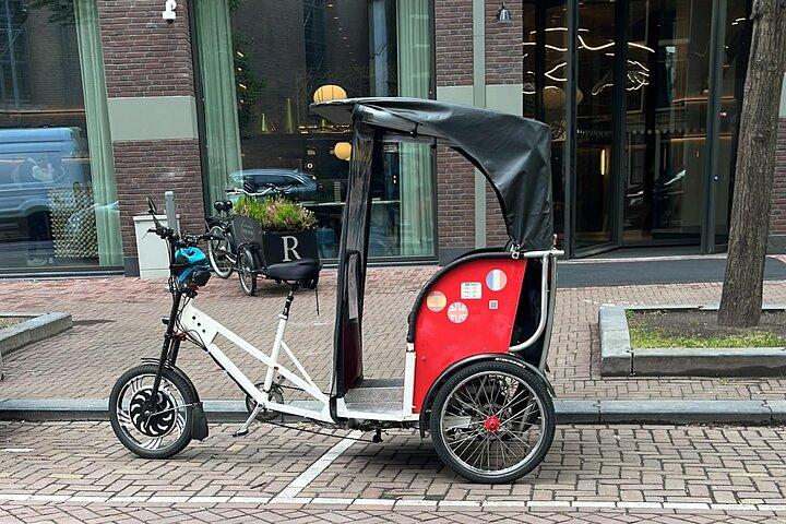 Amsterdam Rikshaw Private Tour with Guide