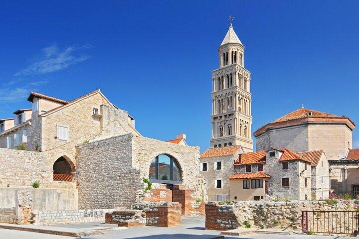 Privat transfer från Dubrovnik till Split med 2 timmars sightseeing