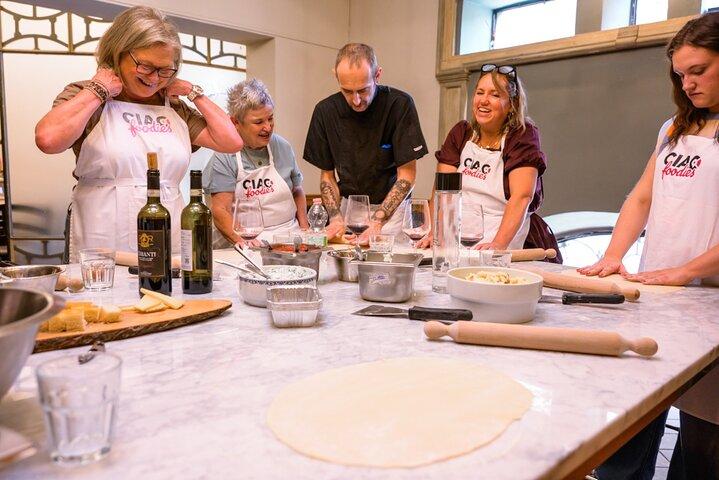 VIP Cooking Class with Carbonara, Pesto Making, Lasagna & Cannoli