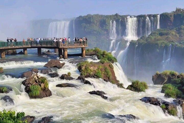 Tour Iguassu falls both sides in one day