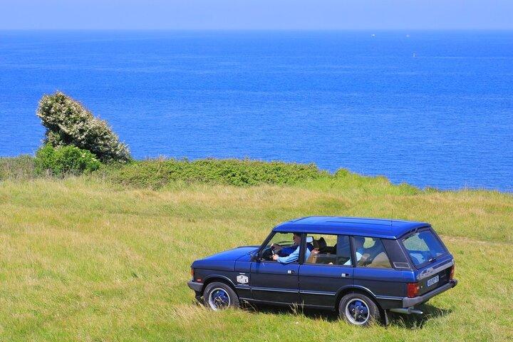 Från Caen eller Bayeux: D Dag och Food Range Rover Halvdagstur