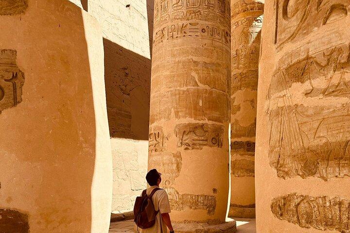Pharaoh Flight Kairo Luxor Aswan Privat 3 dagars äventyr