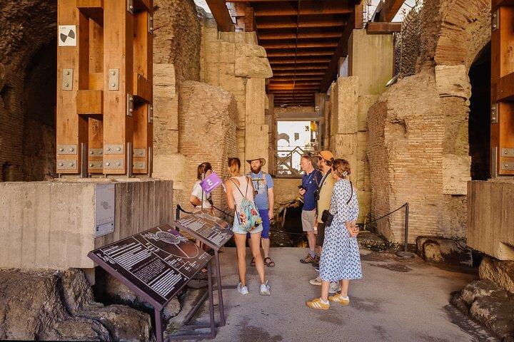 VIP Colosseum Underground & Arena Floor – Extra Small Group