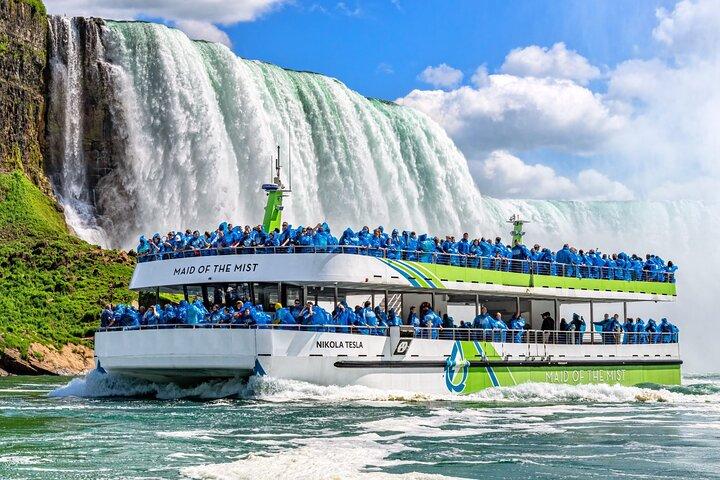 USA Side Maid of the Mist Boat och Cave of the Winds expresstur