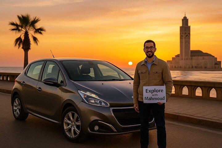 Casablanca Sightseeing com um amigo local e carro privado