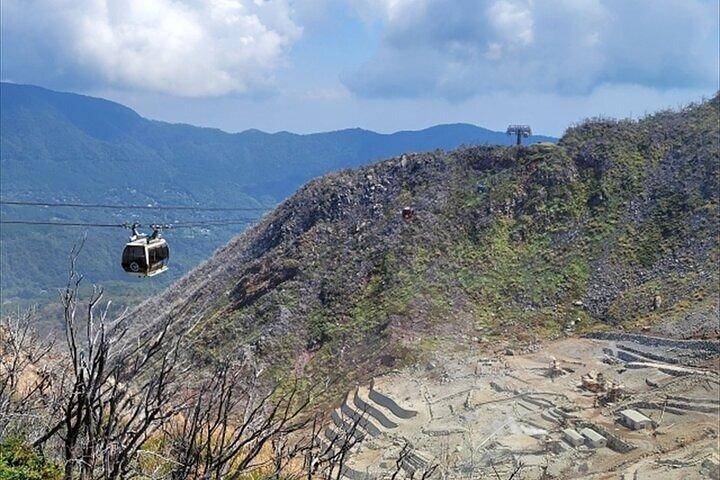 Visita guiada de Hakone-Owakudani e Lago Ashi