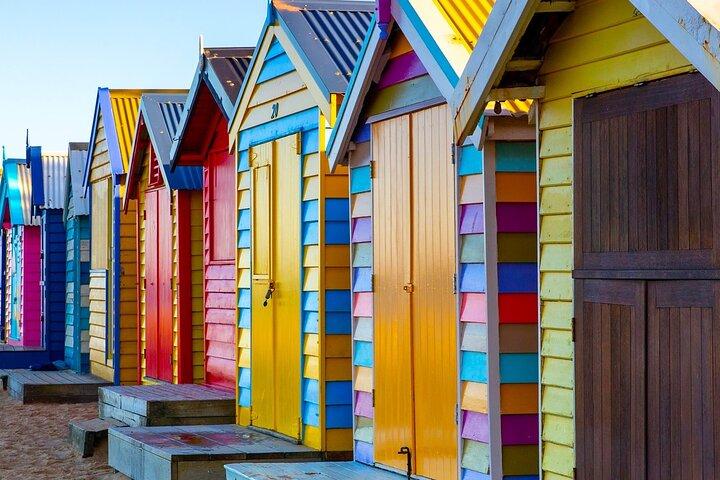 Melbourne: Private Tour Explore the City & Brighton Beach Boxes.
