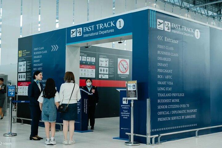 Bangkok Luchthavens : Fast-Track Immigratie Meet & Greet