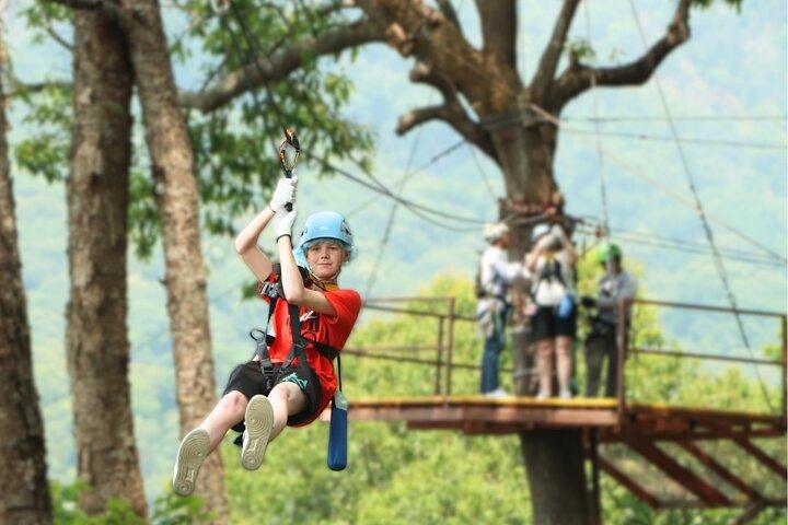 Kingkong Smile Zipline - La plus longue tyrolienne la plus haute à Chiang Mai
