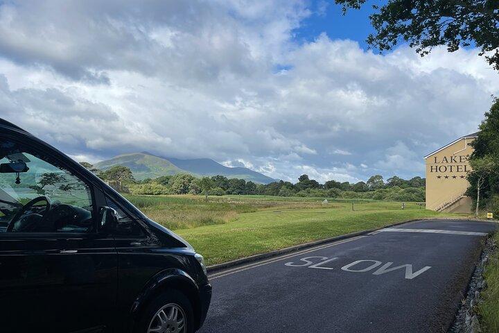 Privater Transfer vom Flughafen Dublin oder Dublin nach Killarney