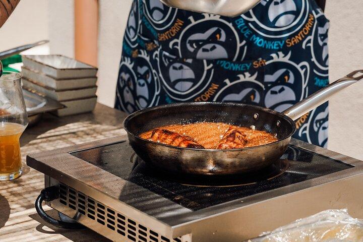 Santorini: The Aegean Cooking Class at Ftelos Brewery