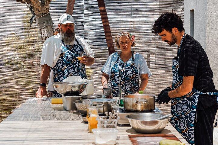 Santorini: The Aegean Cooking Class at Ftelos Brewery