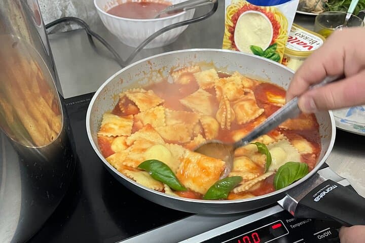 Private Fettuccine Alfredo and Ravioli Class Grandma recipe