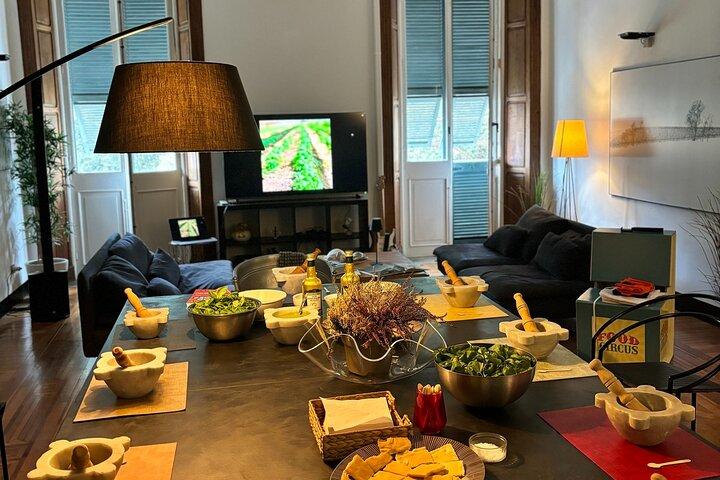 ポルトフィーノとチンクエテッレ間のリグリア料理教室