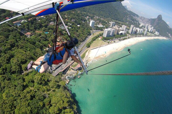 Tandemhängglidning i Rio de Janeiro