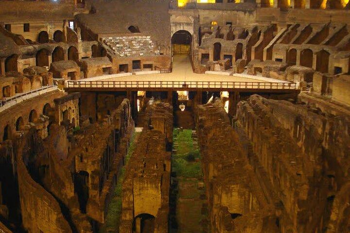 Colosseum ondergrondse nachttour