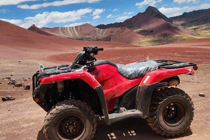 ATV-tur till Rainbow Mountain och Red Valley från Cusco