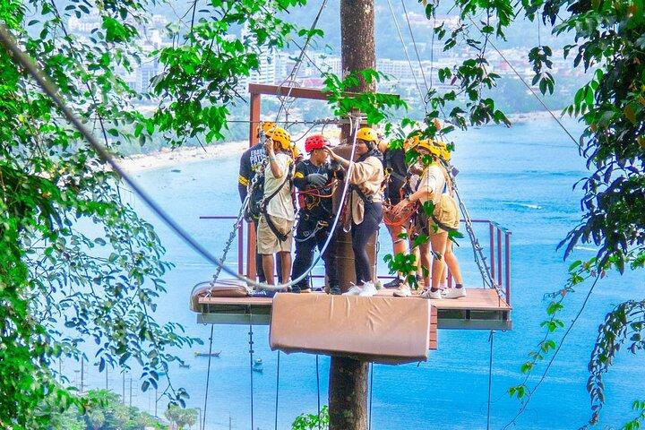 Phuket ATV e Zipline Experience em Patong Beach