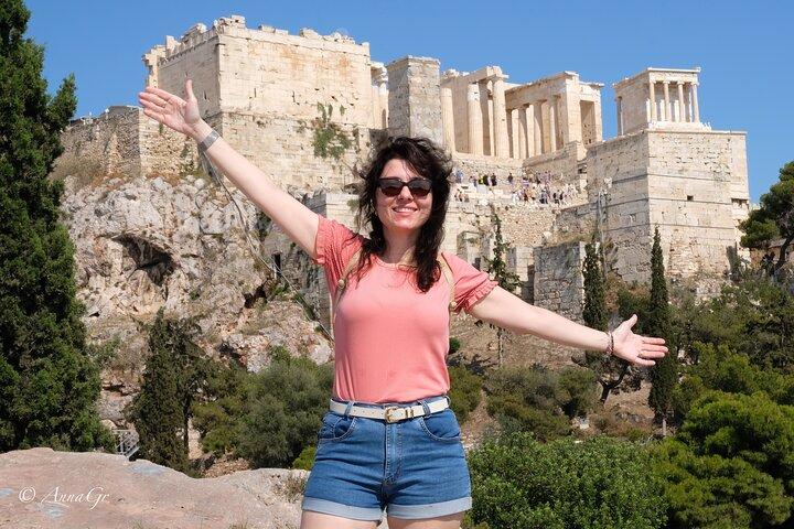 Private Photo Shoot in Athens with Acropolis Views