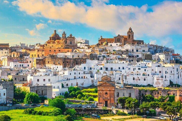 Privat rundtur i 3 städer: Alberobello, Cisternino, Ostuni.