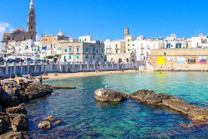 Privat tur i 3 städer: Locorotondo, Monopoli, Polignano ett sto.