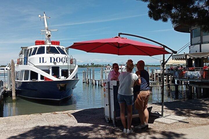 Transporte de ida e volta de Punta Sabbioni para Veneza e San Marco
