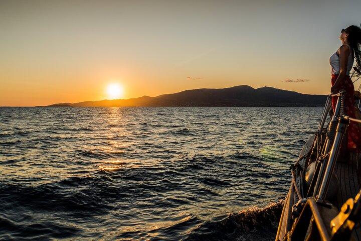 Une Journée Complète de Vraie Voile à South Naxos & Koufonisi SY AGERAS