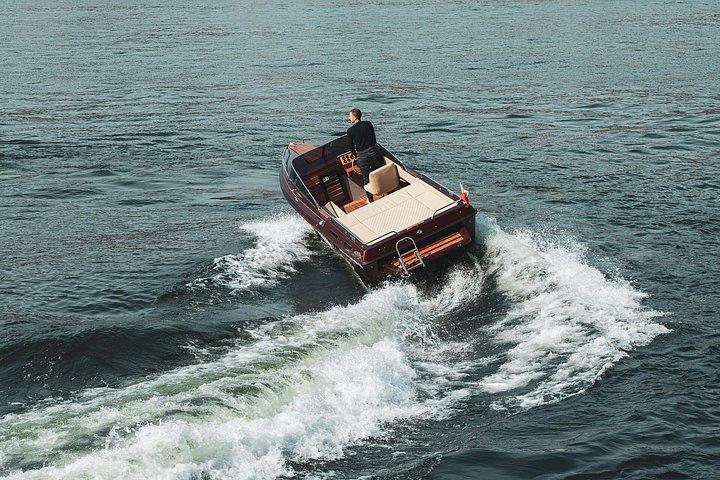 3 hours 750 euro - Private Boat Tour from Como to Nesso Waterfall