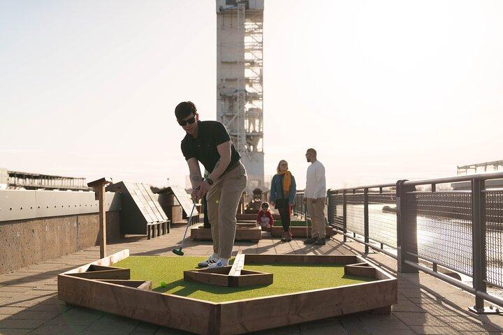 Utomhus minigolf i Montreal