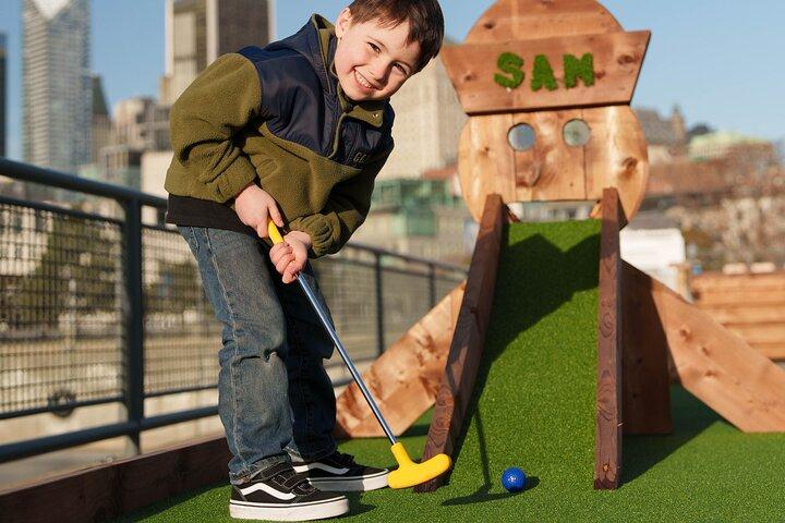 Utomhus minigolf i Montreal