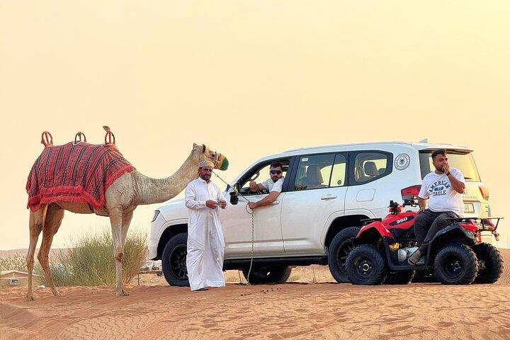 Wüstensafari mit Grillabendessen & ATV in Dubai