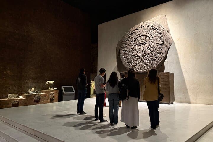 National Museum of Anthropology with a face-to-face guide.