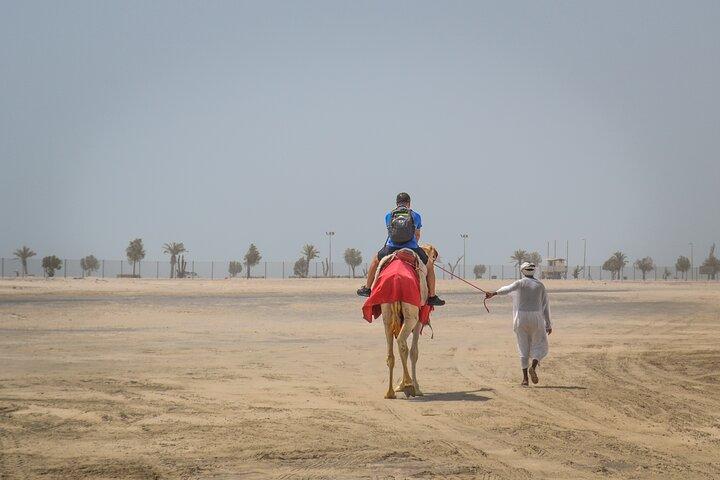 Doha: Wüstensafari mit Kamelritt, Sandboarding & Binnenmeer