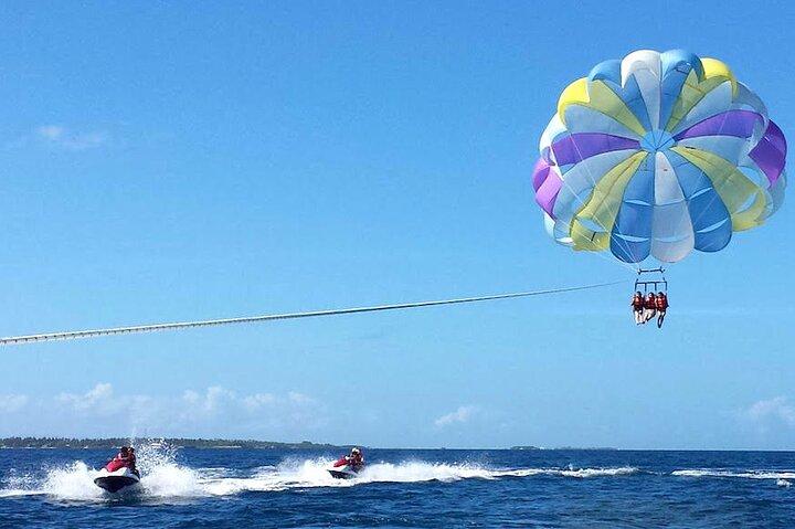 Epica parapendio e avventura in moto d'acqua a Mactan Cebu