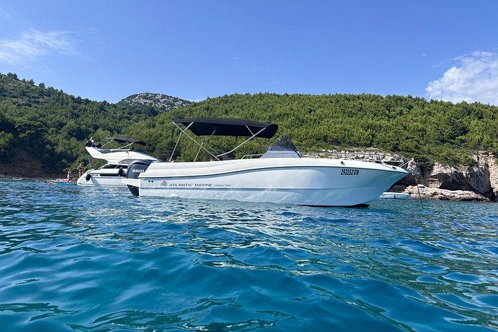 Elaphite Islands Private Half day SpeedBoat Tour