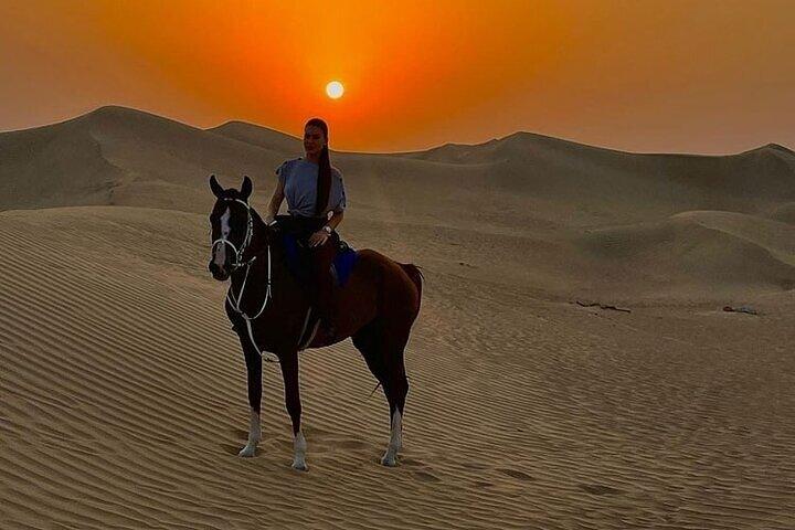 Entdecken Sie den Nervenkitzel des Wüstenreitens ab Doha