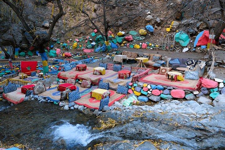 Fra Marrakech: Hoteller i nærheden af Ourika Valley & Waterfall