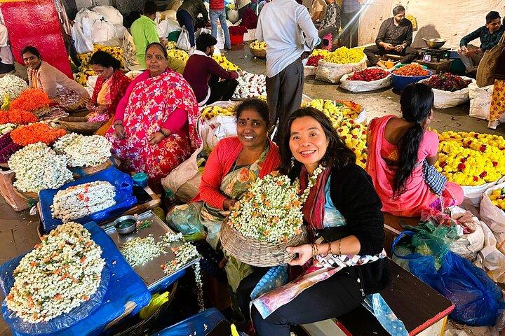 Excursion d'une journée à Bangalore : Lalbagh, temple, marché et palais