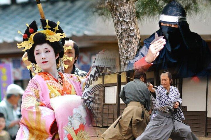 Kyoto Toei Studio Park Bilhete para Samurai Show Ninja Village