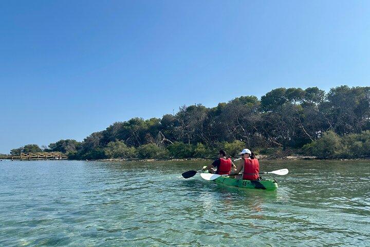 Kajakken en snorkelen: Porto Cesareo en Isola dei Conigli