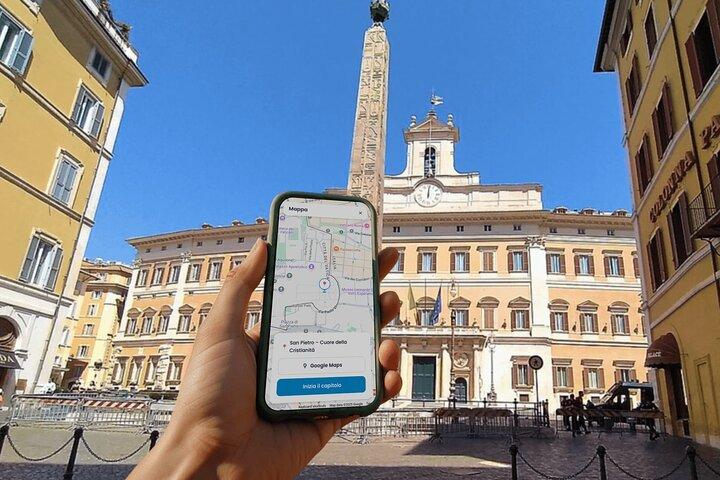 Zelfstandige wandeltocht door Rome van St. Peter naar het Colosseum