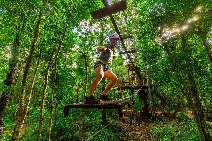 ATV, Zipline e Cenote em Extreme Adventuring com Tulum Pickup