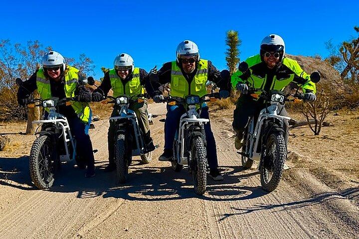 ジョシュアツリー国立公園内電動バイクガイドツアー